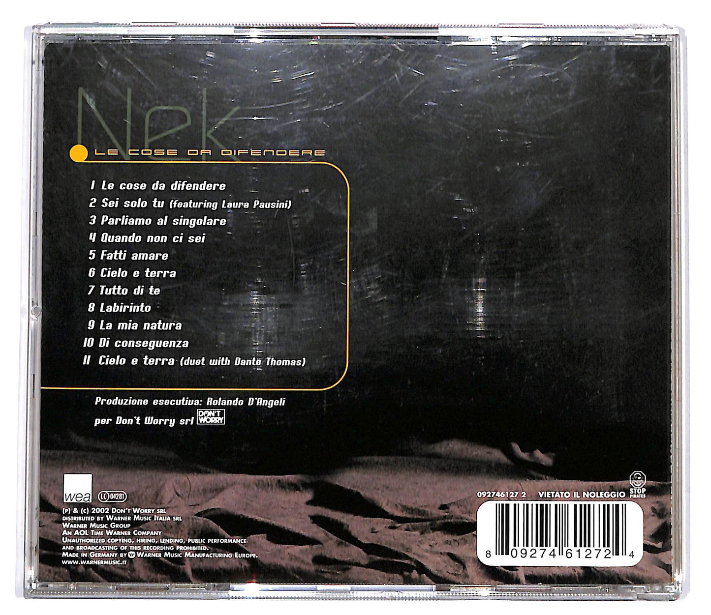 EBOND Nek - Le Cose Da Difendere CD CD098936