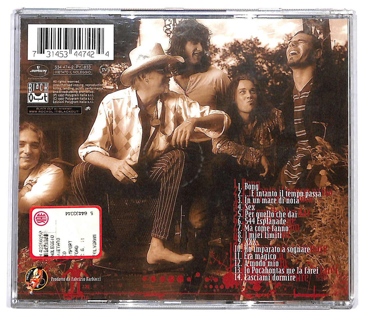 EBOND Negrita - XXX CD CD098939