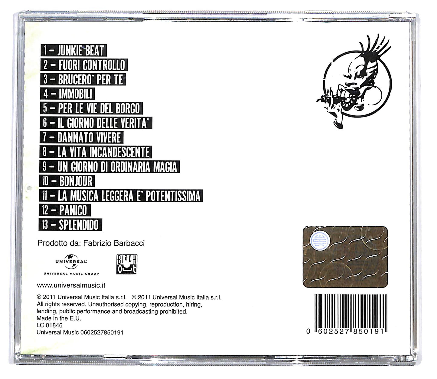 EBOND Negrita - Dannato Vivere CD CD098956