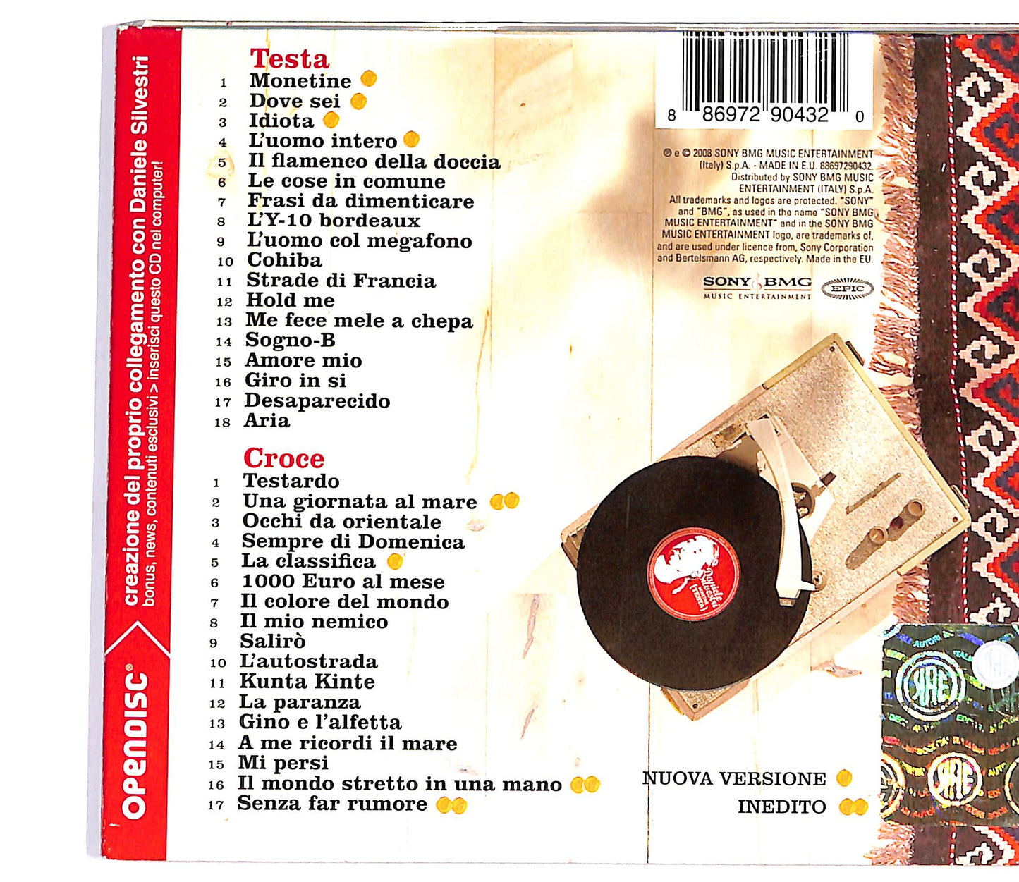 EBOND Daniele Silvestri - Monetine CD CD099001