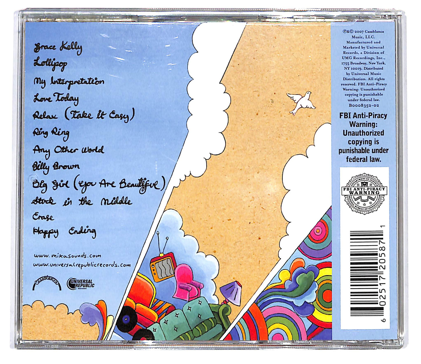 EBOND MIKA - Life In Cartoon Motion CD CD099020