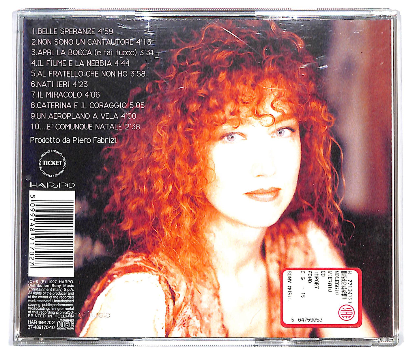 EBOND Fiorella Mannoia - Belle Speranze CD CD099023