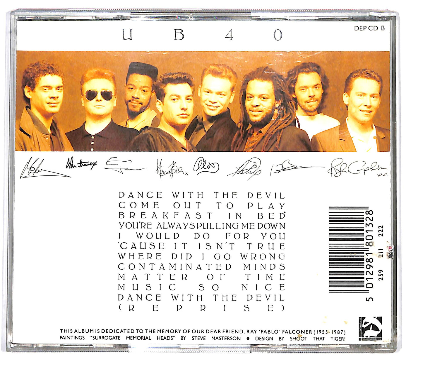 EBOND UB40 - UB40 CD CD099042