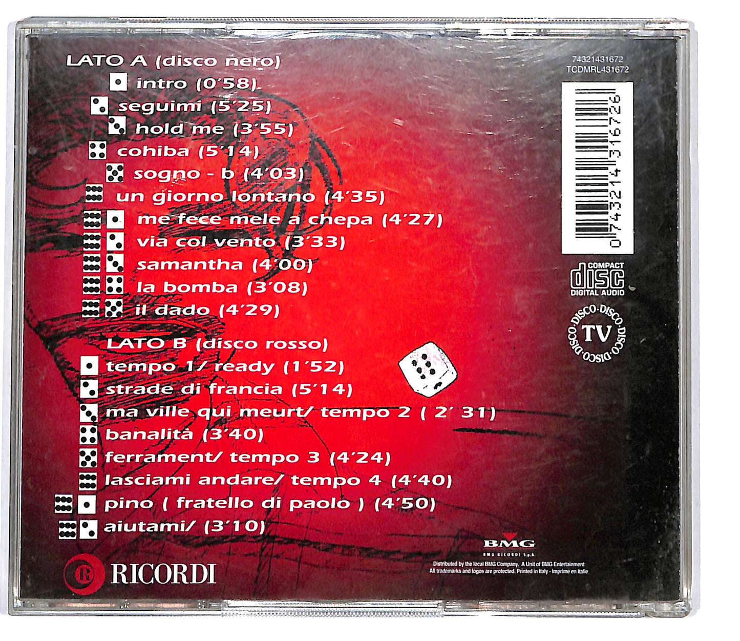 EBOND Daniele Silvestri - Il Dado CD CD099058