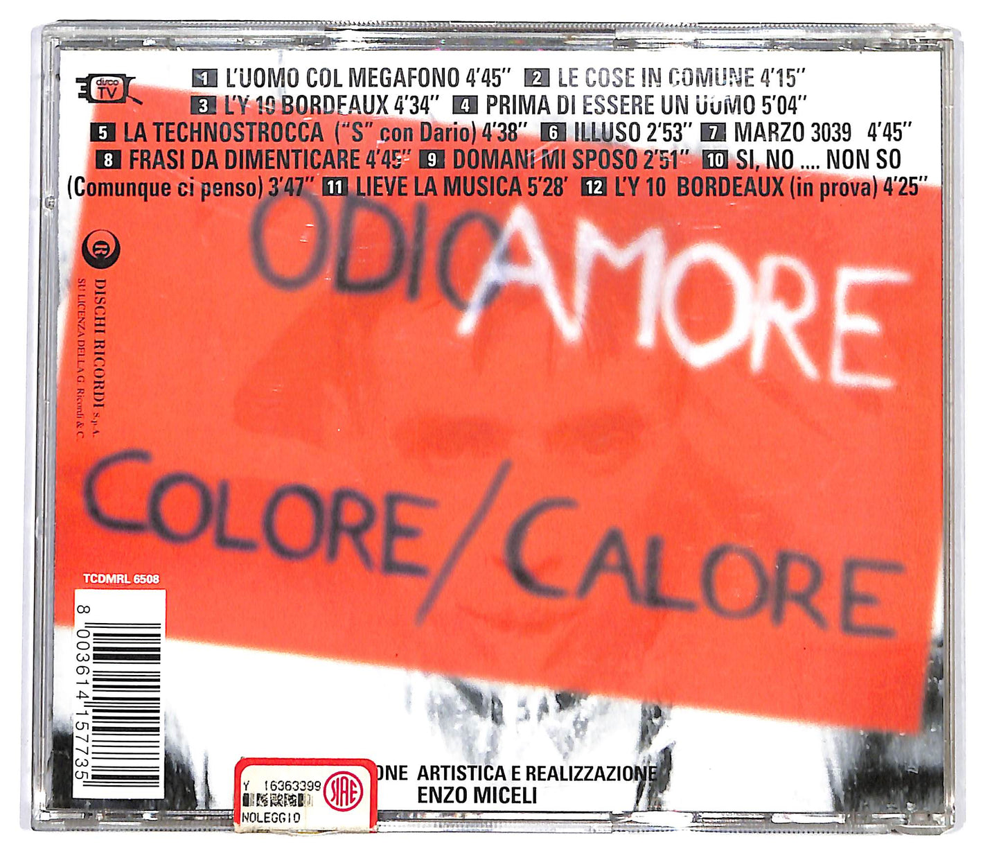 EBOND Daniele Silvestri - Prima Di Essere Un Uomo CD CD099060