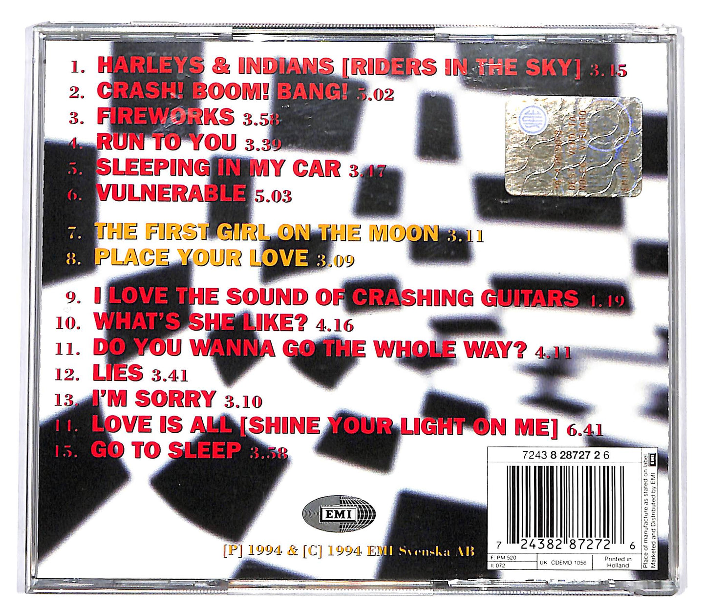 EBOND Roxette - Crash! Boom! Bang! CD CD099061