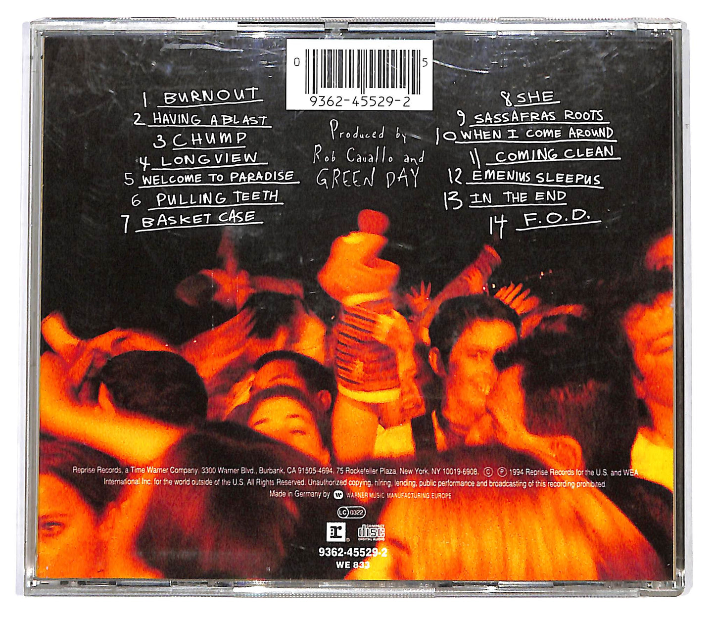 EBOND Green Day - Dookie CD CD100037