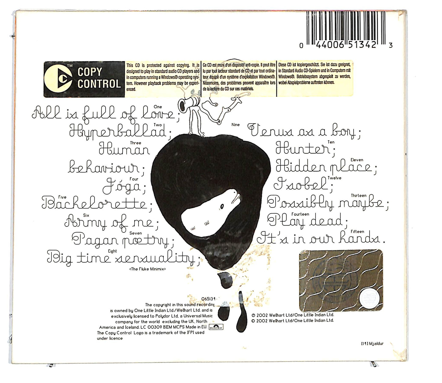 EBOND Bjork - Greatest Hits CD CD100103