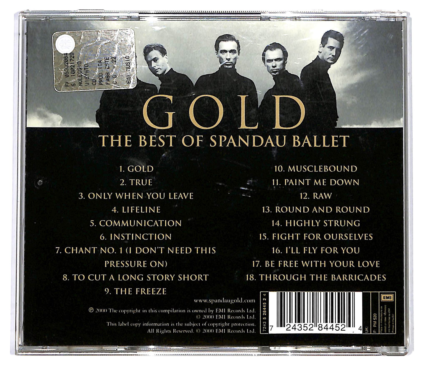 EBOND Spandau Ballet - Gold - The Best Of Spandau Ballet CD CD100144
