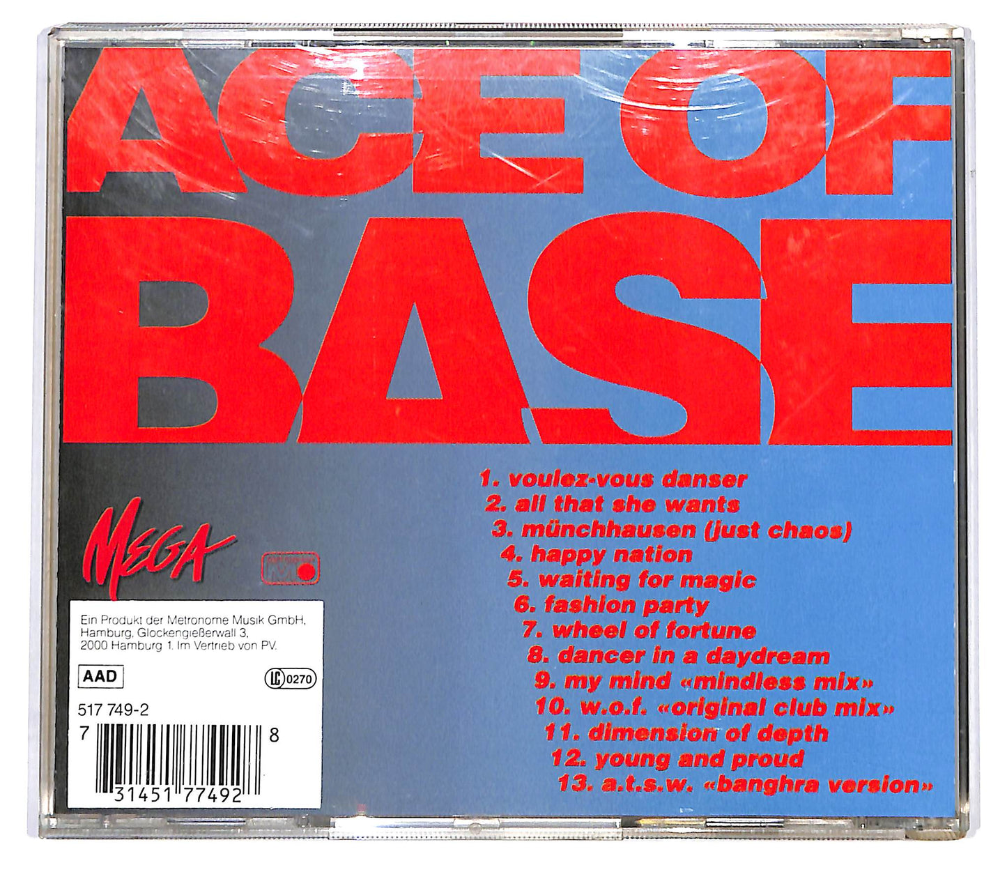 EBOND Ace Of Base - Happy Nation CD CD100145