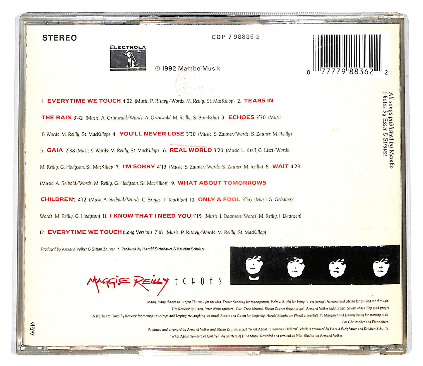 EBOND Maggie Reilly - Echoes CD CD100212