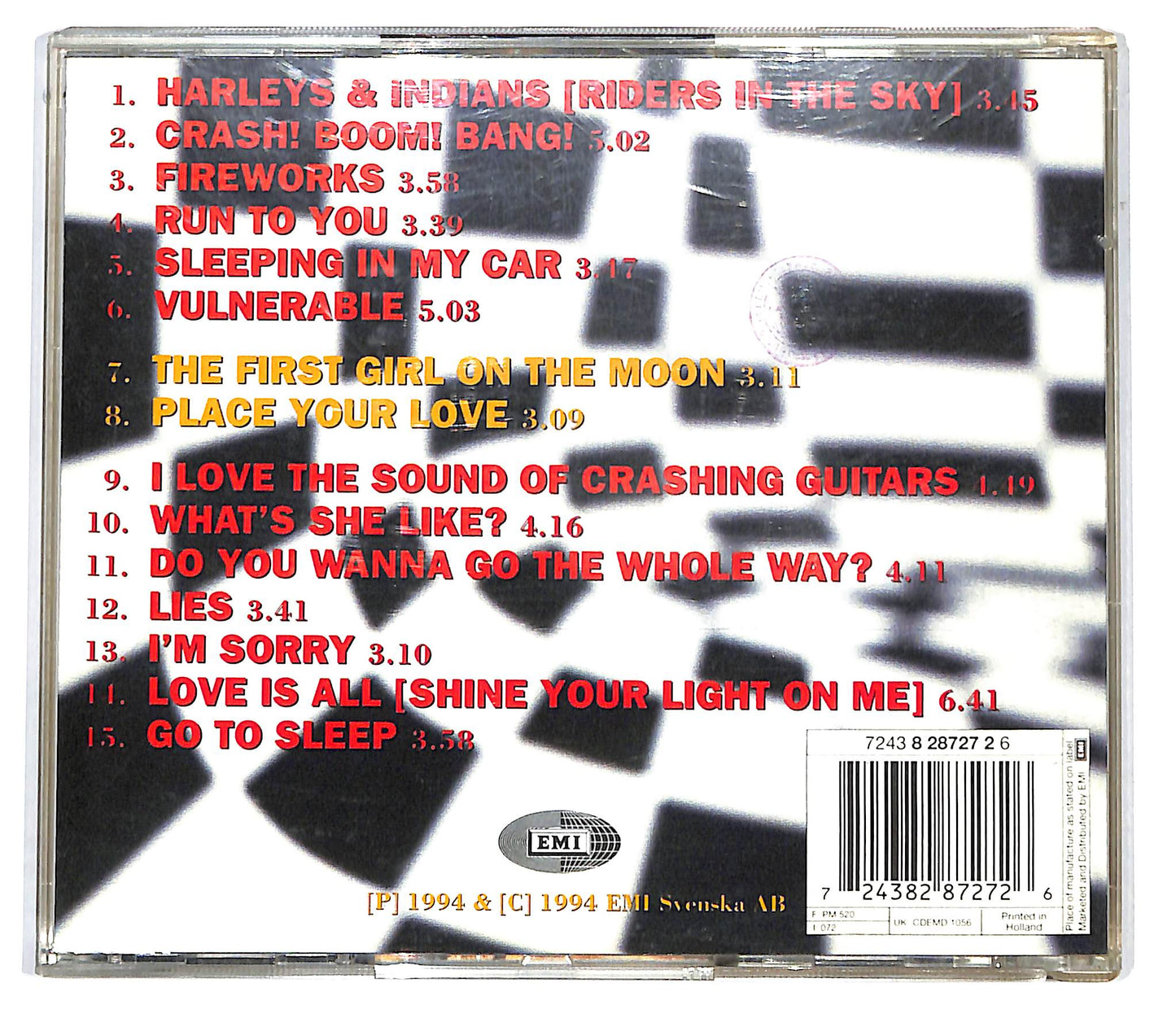 EBOND Roxette - Crash! Boom! Bang! CD CD100227