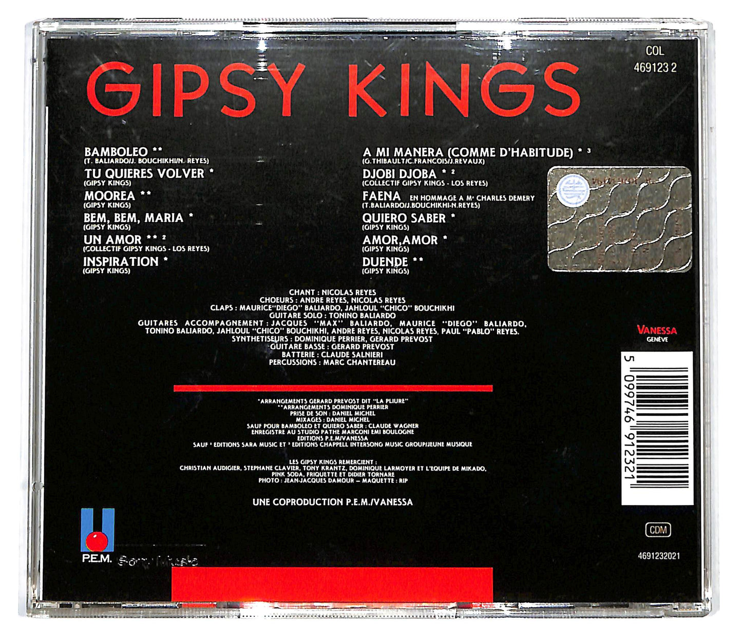 EBOND Gipsy Kings - Gipsy Kings CD CD100228