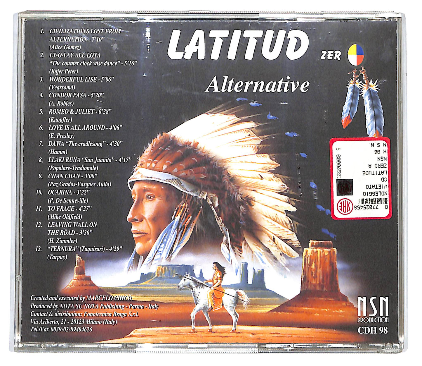 EBOND Latitud Zero - Alternative CD CD100229