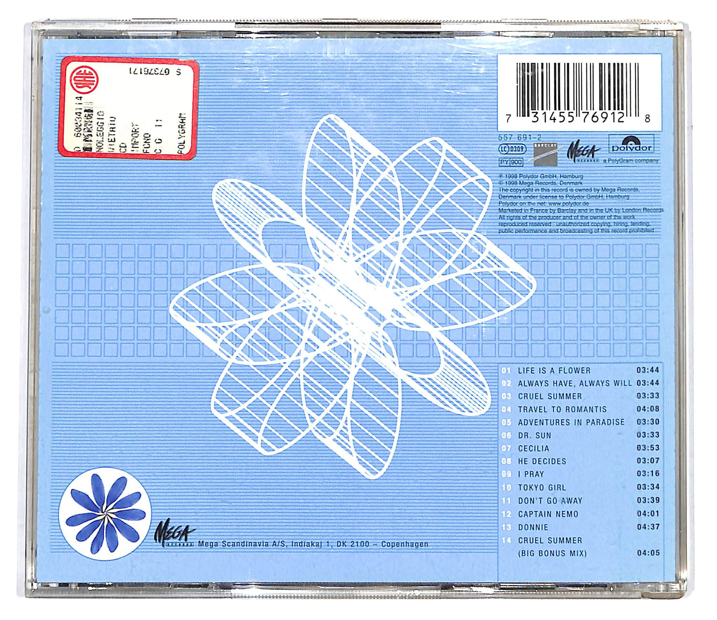 EBOND Ace Of Base - Flowers CD CD100245