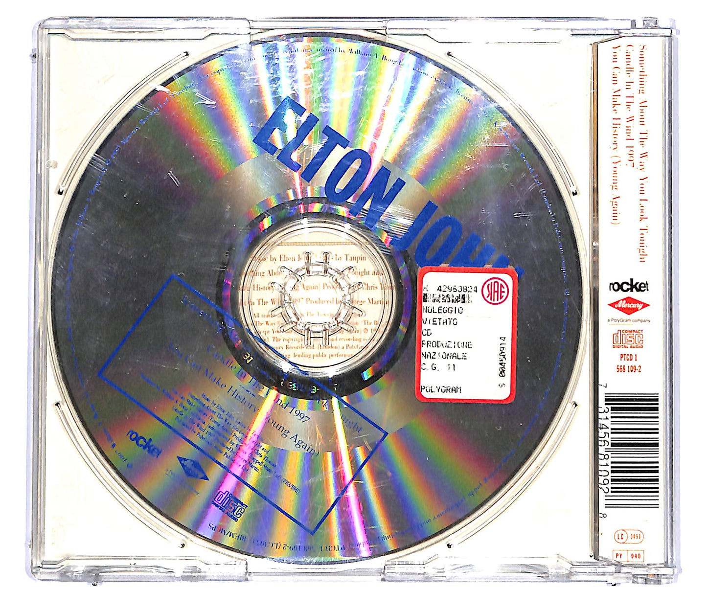 EBOND Elton John - Something About The Way You Look Tonight CD CD100308