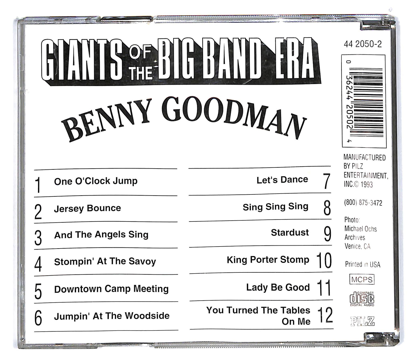 EBOND Benny Goodman - Giants Of The Big Band Era CD CD100528