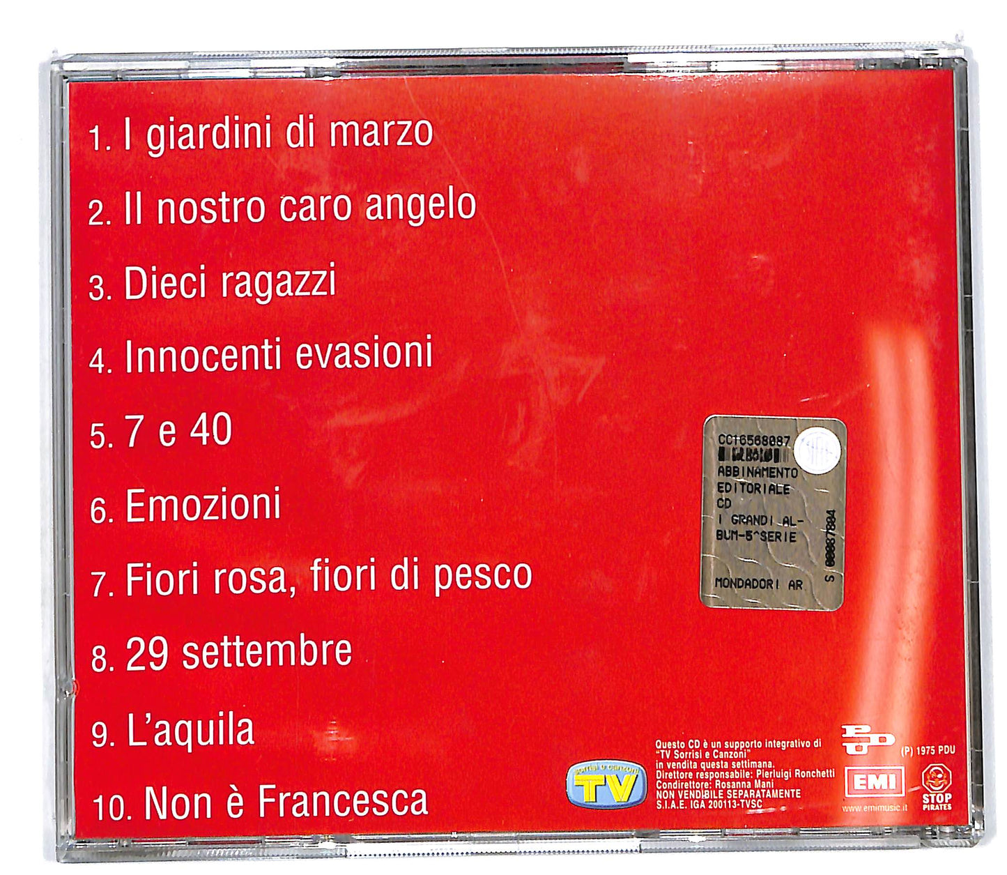 EBOND Mina - Minacantalucio EDITORIALE CD CD100641