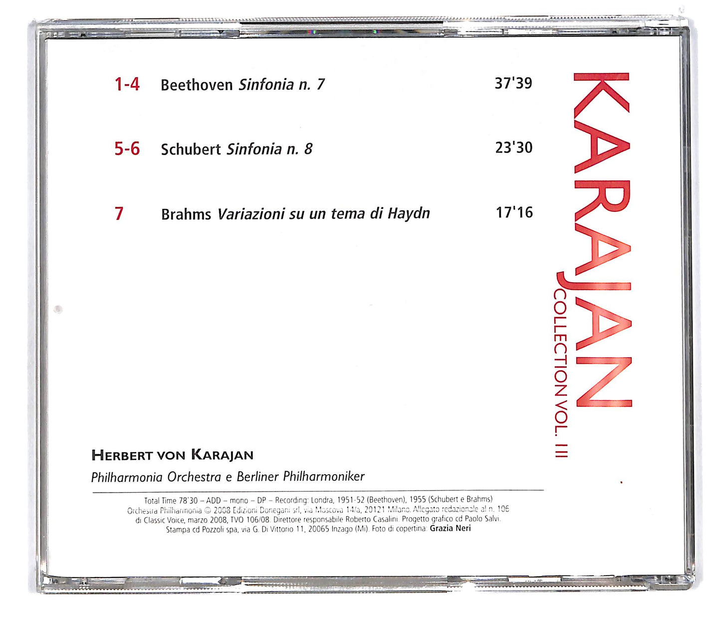 EBOND Various - Karajan Collection Vol. III EDITORIALE CD CD100701