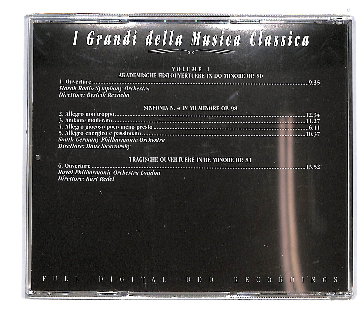 EBOND Brahms - Volume I - I Grandi Maestri della musica classica EDITORIALE CD CD100711