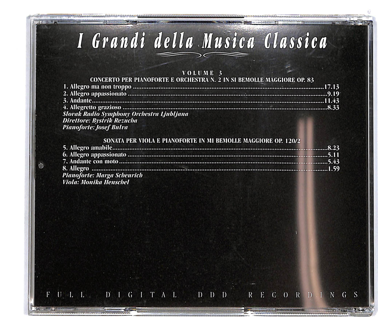 EBOND Brahms - Vol III - i Grandi della Musica Classica EDITORIALE CD CD100717