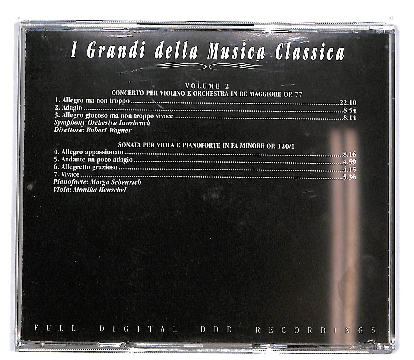 EBOND Brahms - Vol.II - i Grandi della musica classica EDITORIALE CD CD100732