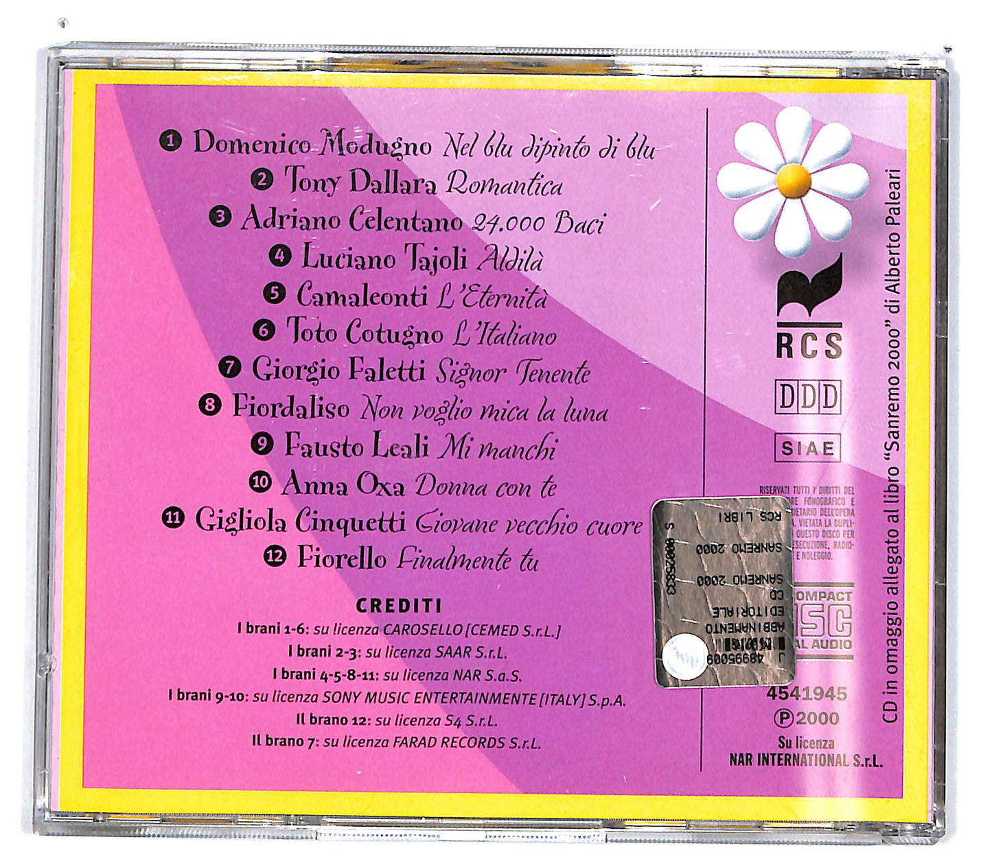 EBOND Various - I Classici Di Sanremo EDITORIALE CD CD100860