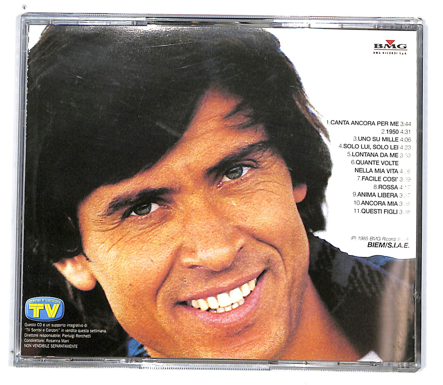 EBOND Gianni Morandi - Uno Su Mille EDITORIALE CD CD100913