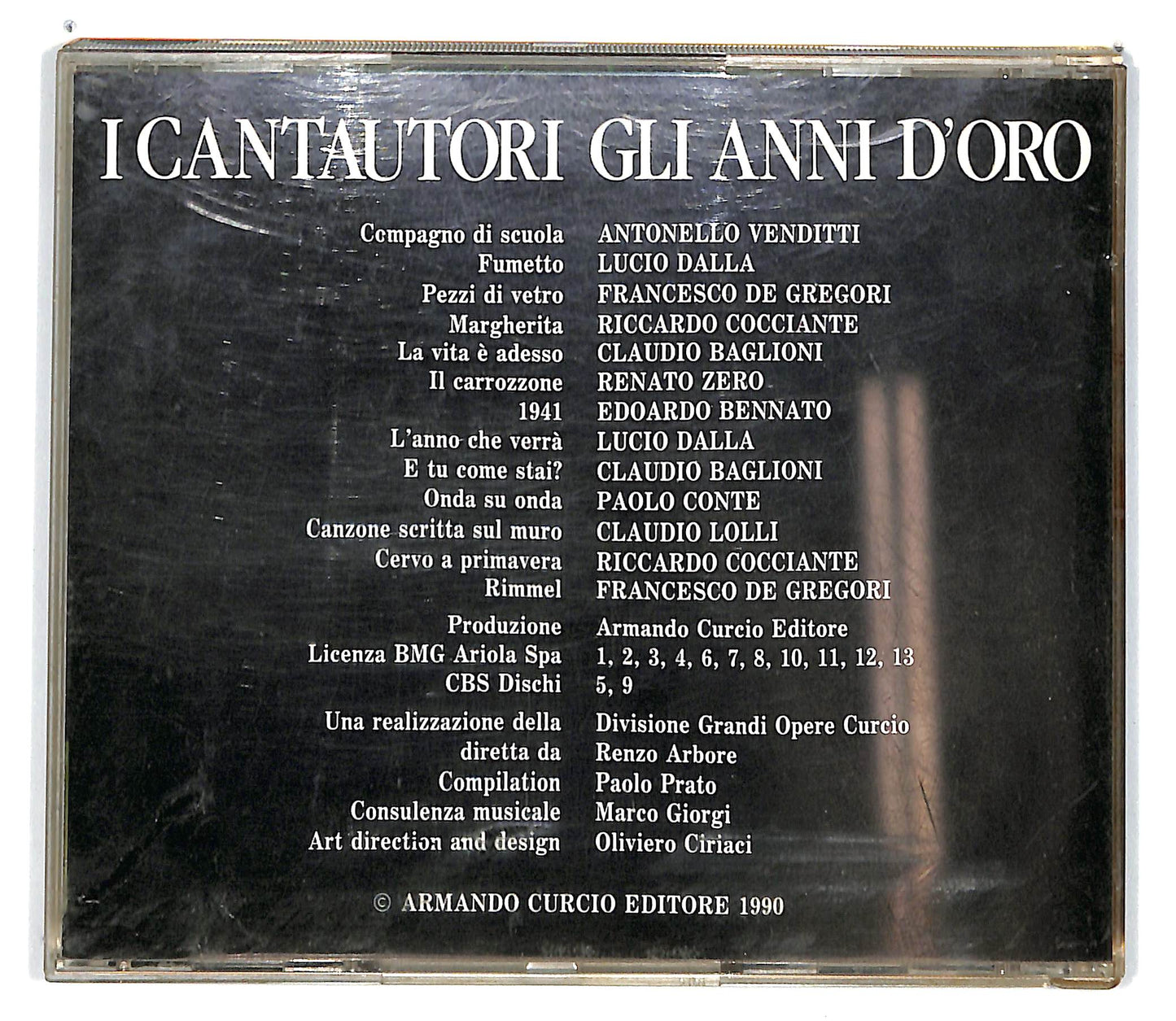 EBOND Various - I Cantautori - Gli Anni D'Oro CD CD100958