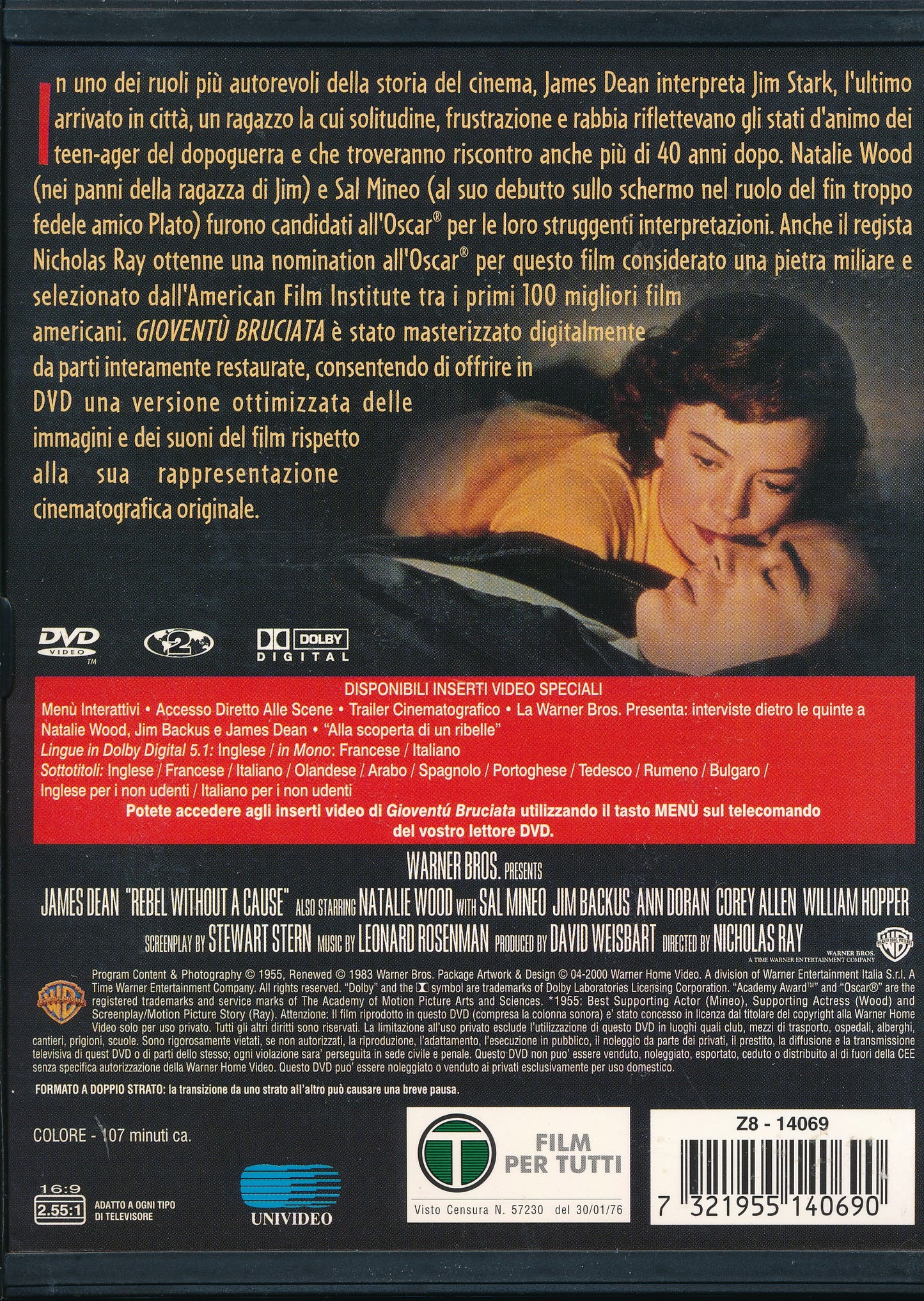 EBOND Gioventu bruciata DVD D041131