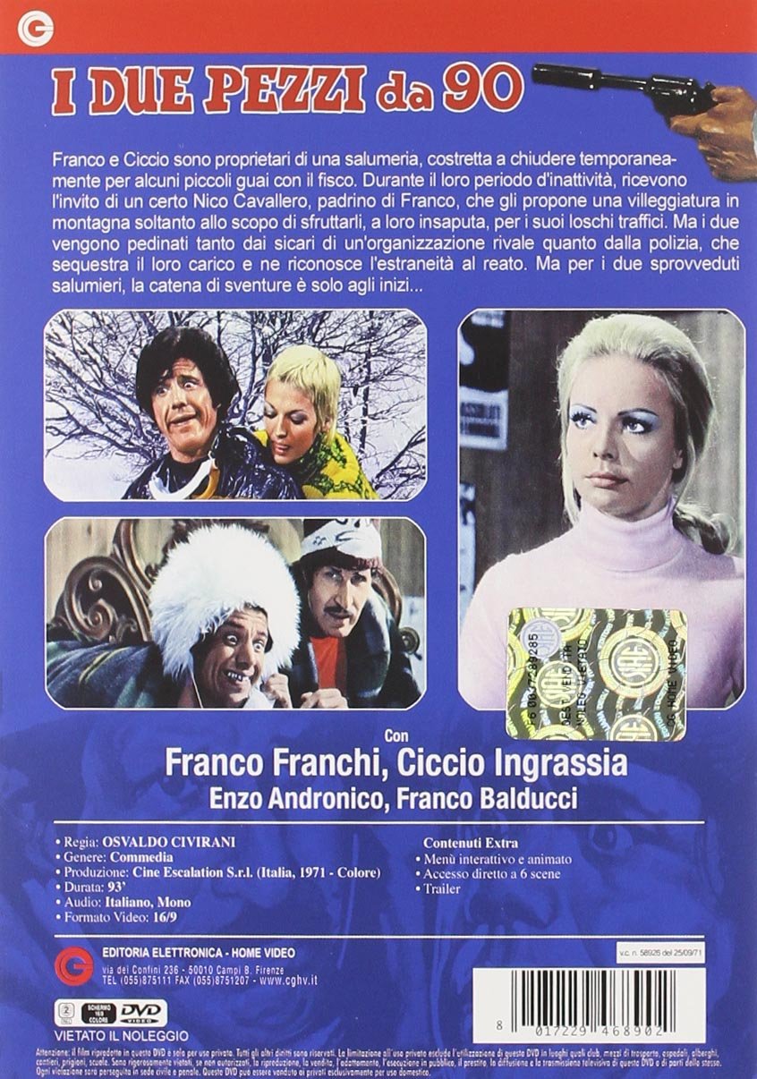 EBOND I Due Pezzi Da 90 DVD D044030