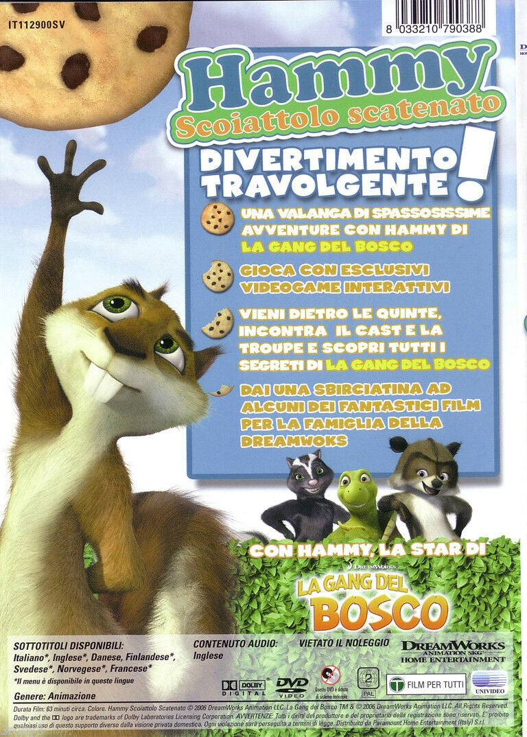 EBOND HAMMY Scoiattolo scatenato DVD D044065