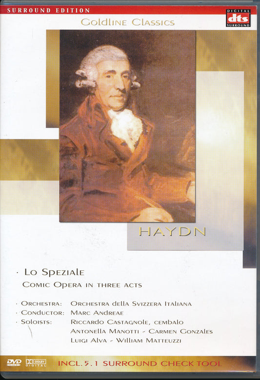 EBOND Haydn Lo Speziale Comic Opera in Three Acts DVD D044192