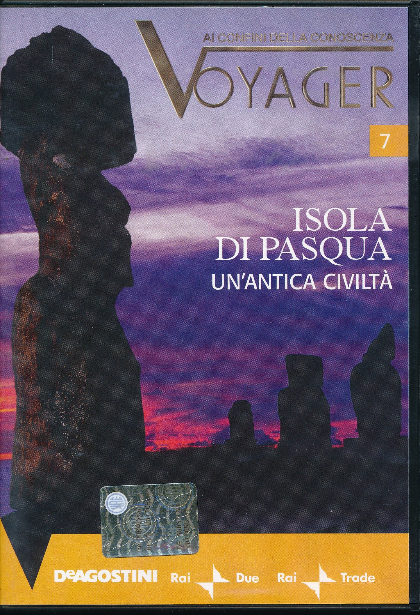 EBOND Isola di Pasqua un'antica civilta - Voyager ai confini della conoscenza n.7 - DeAgostini DVD D096001