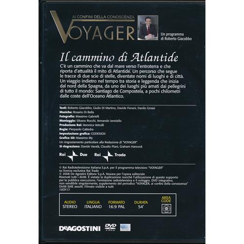 EBOND Il cammino di Atlantide - Voyager ai confini della conoscenza n.17 - DeAgostini DVD D097007