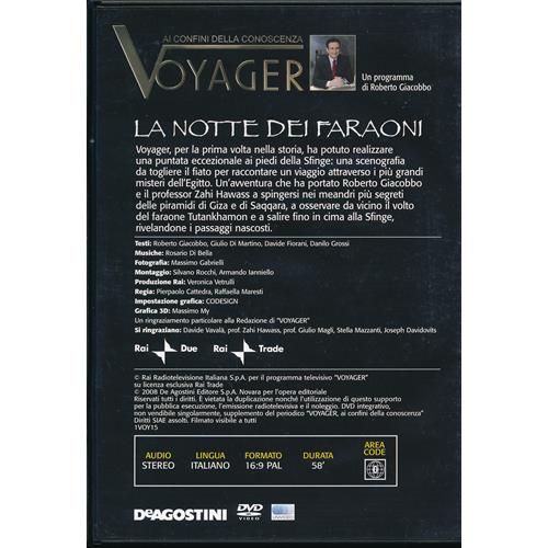 EBOND notte dei faraoni VOYAGER 15 DVD DL001054