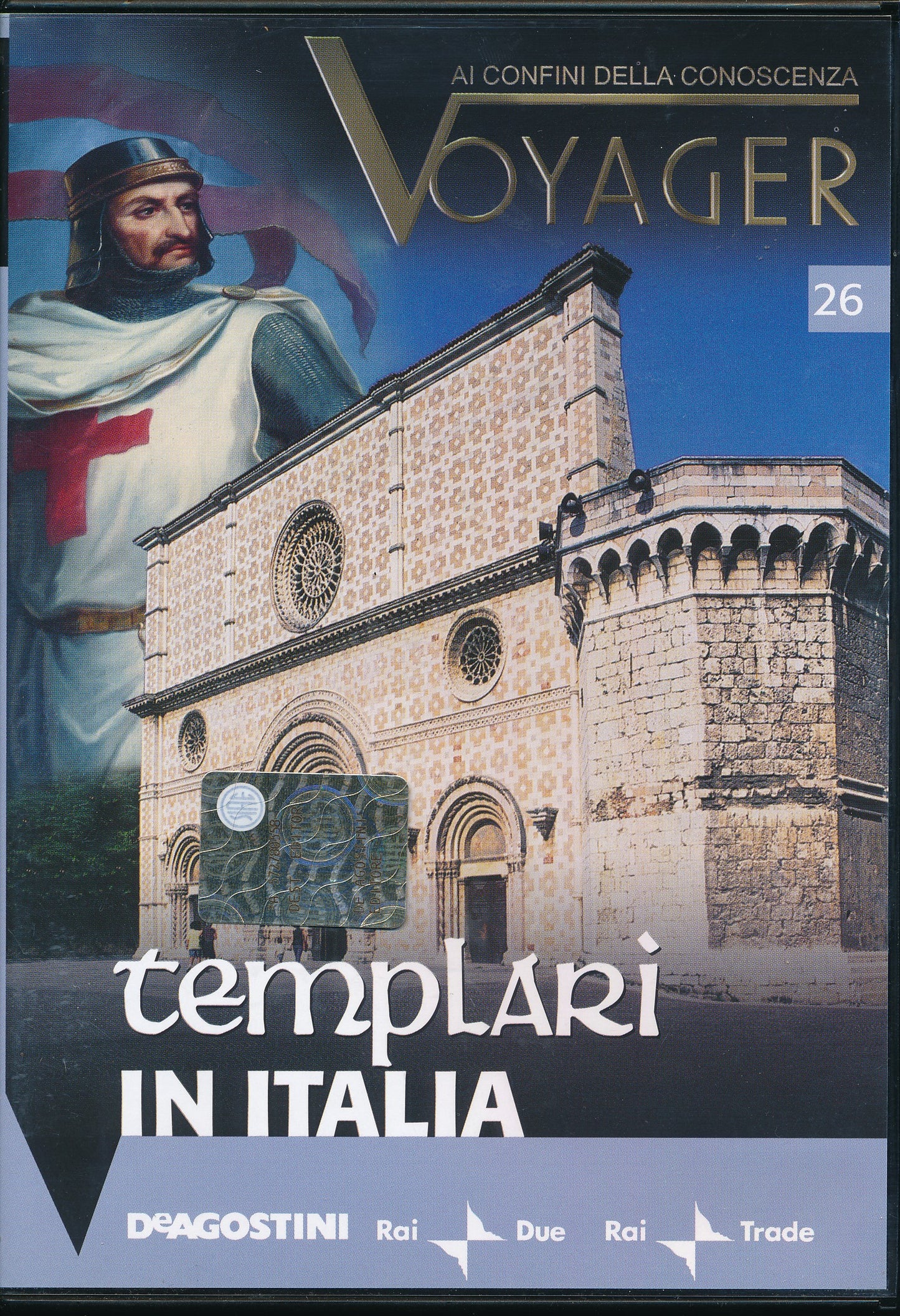 EBOND Templari in italia - Ai confini della conoscenza Voyager n.26 - DeAgostini DVD D101002