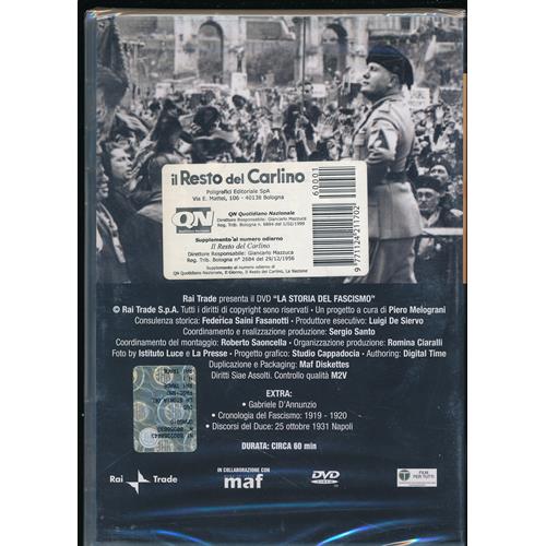 EBOND La Storia del Fascismo vol.1 Le origini (1919-1922) I primi passi di Mussolini al governo DVD D110009