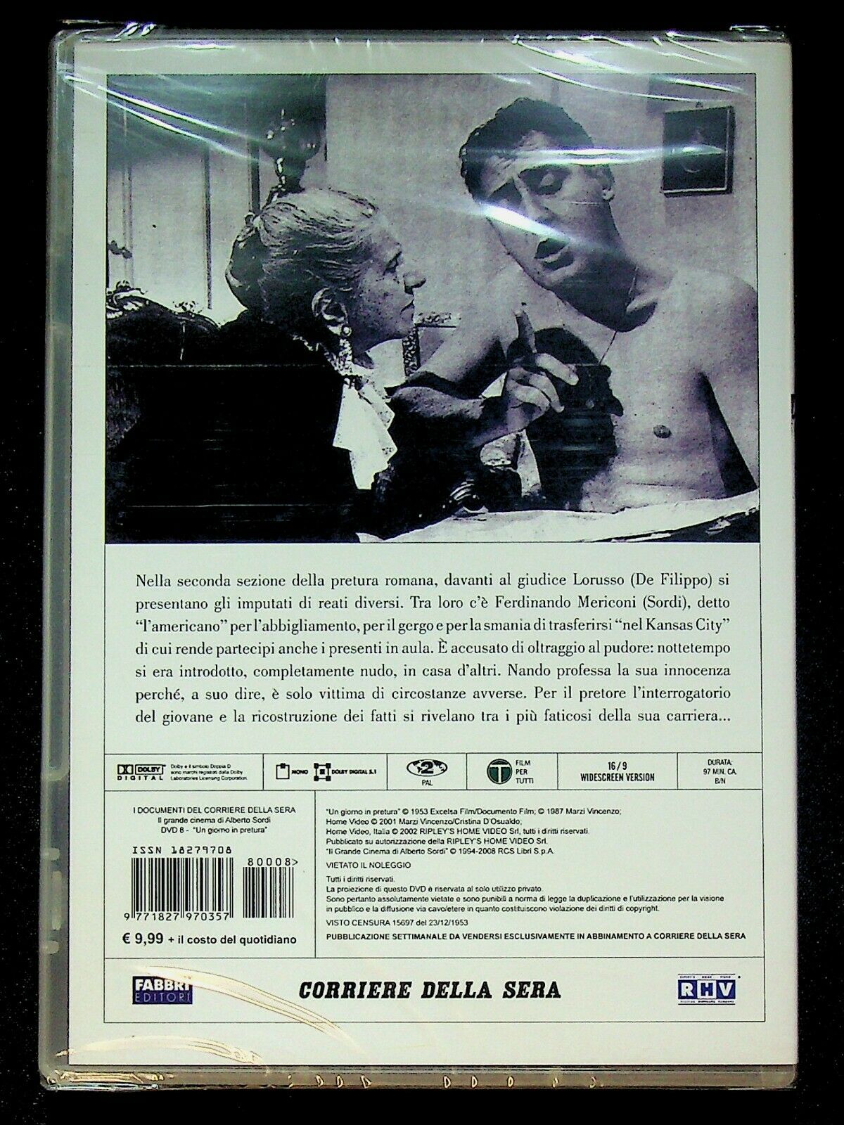 EBOND Un Giorno In Pretura - Il Grande Cinema Di Alberto Sordi DVD D243006