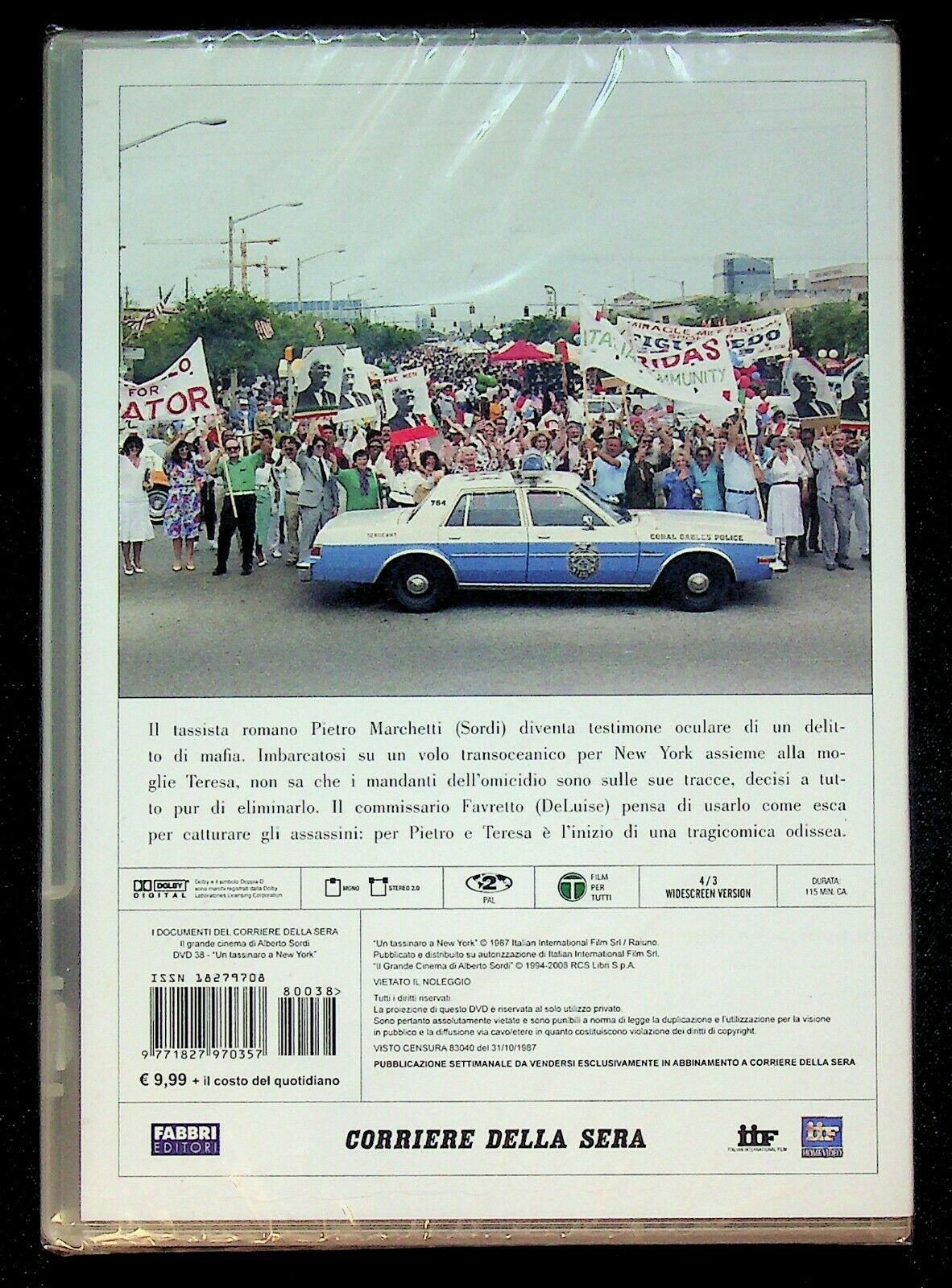 EBOND Un Tassinaro a New York Il Grande Cinema Di Alberto Sordi DVD D245006