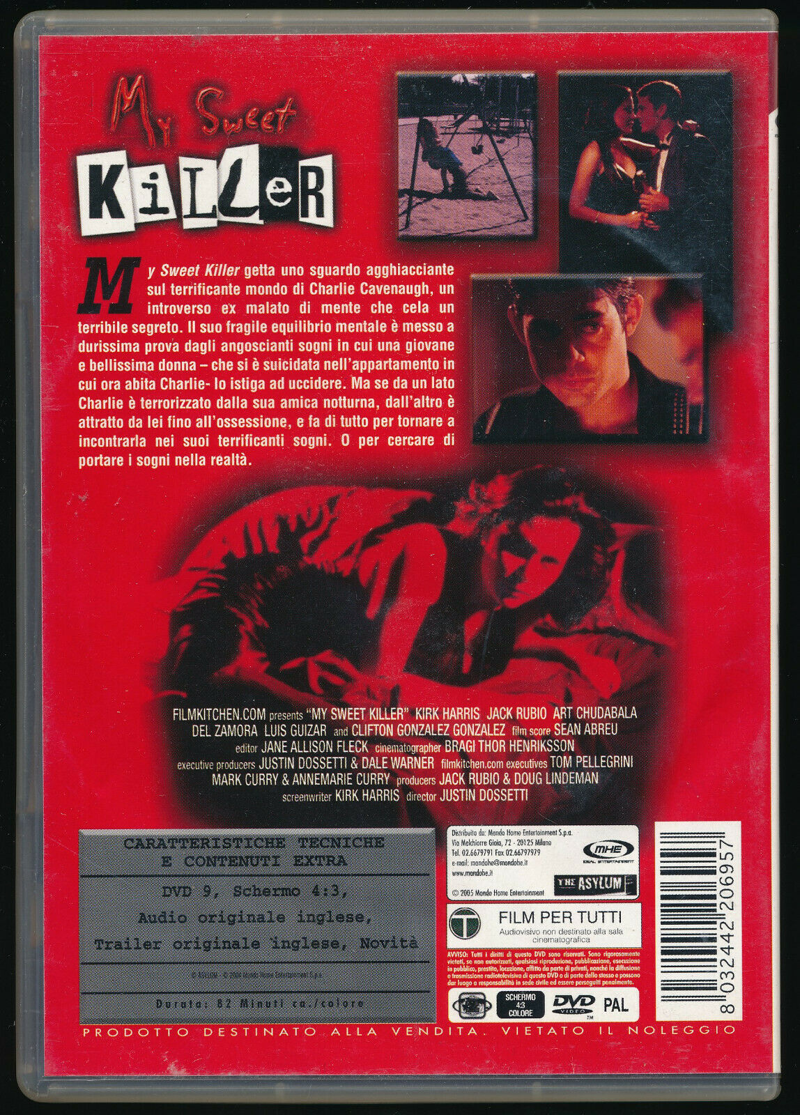 EBOND My Sweet Killer DVD D269008