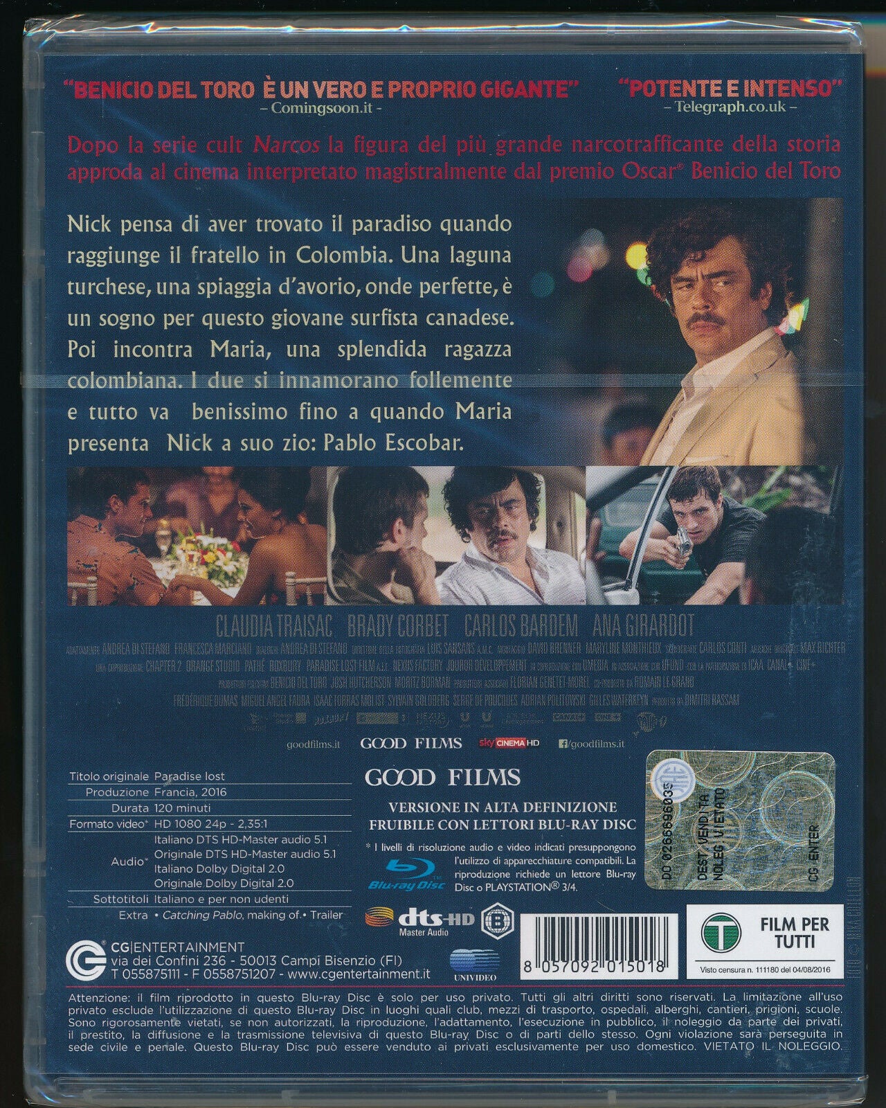 EBOND Escobar BLURAY D292009