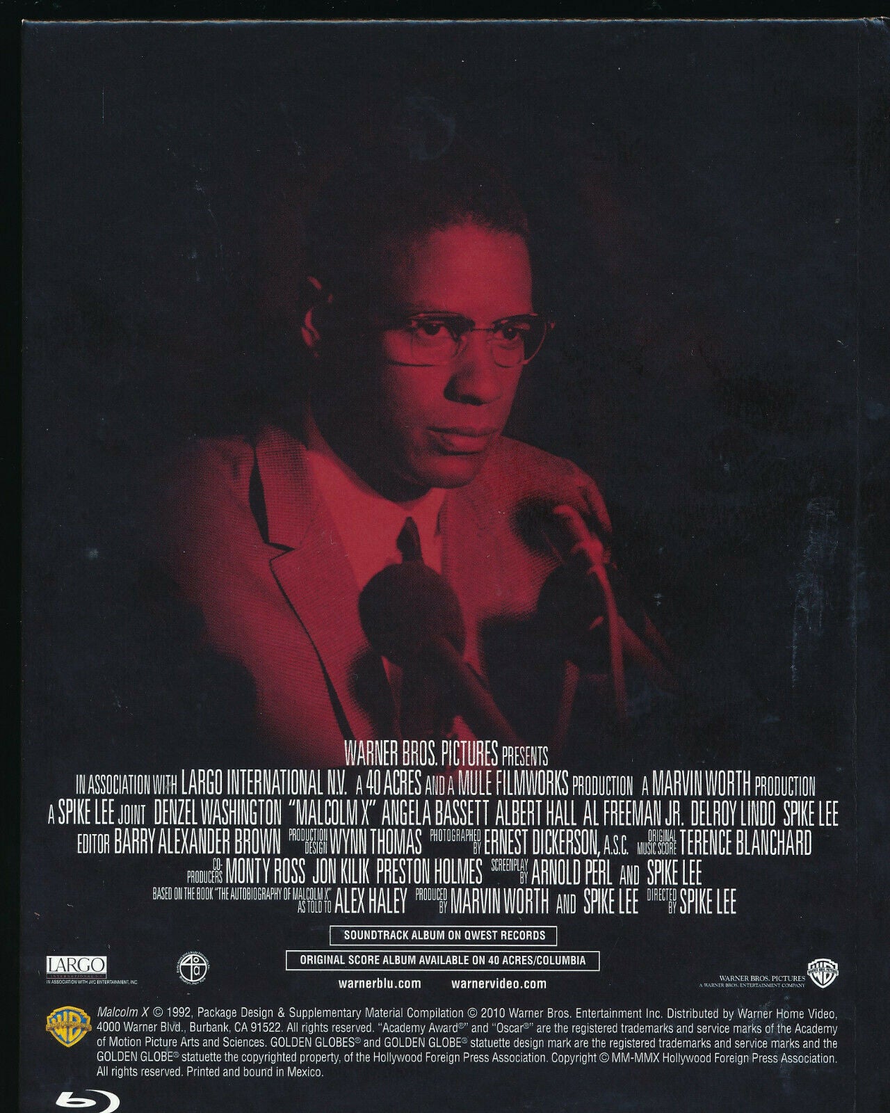 EBOND Malcolm X BLURAY + DVD + Digibook BLURAY D301006
