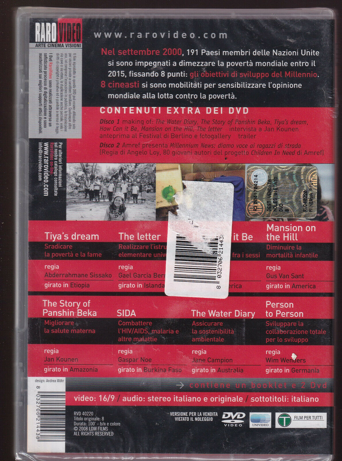EBOND 8 Raro Video DVD D308008