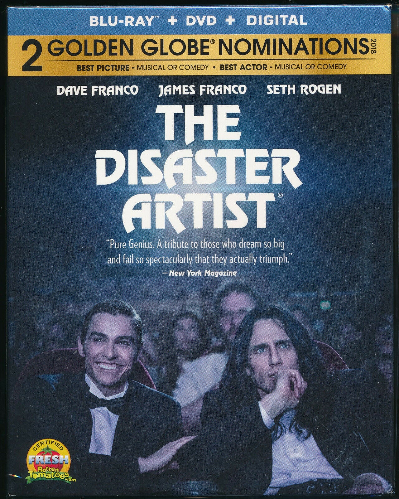 EBOND The Disaster Artist BLURAY + DVD + Digital BLURAY D313001
