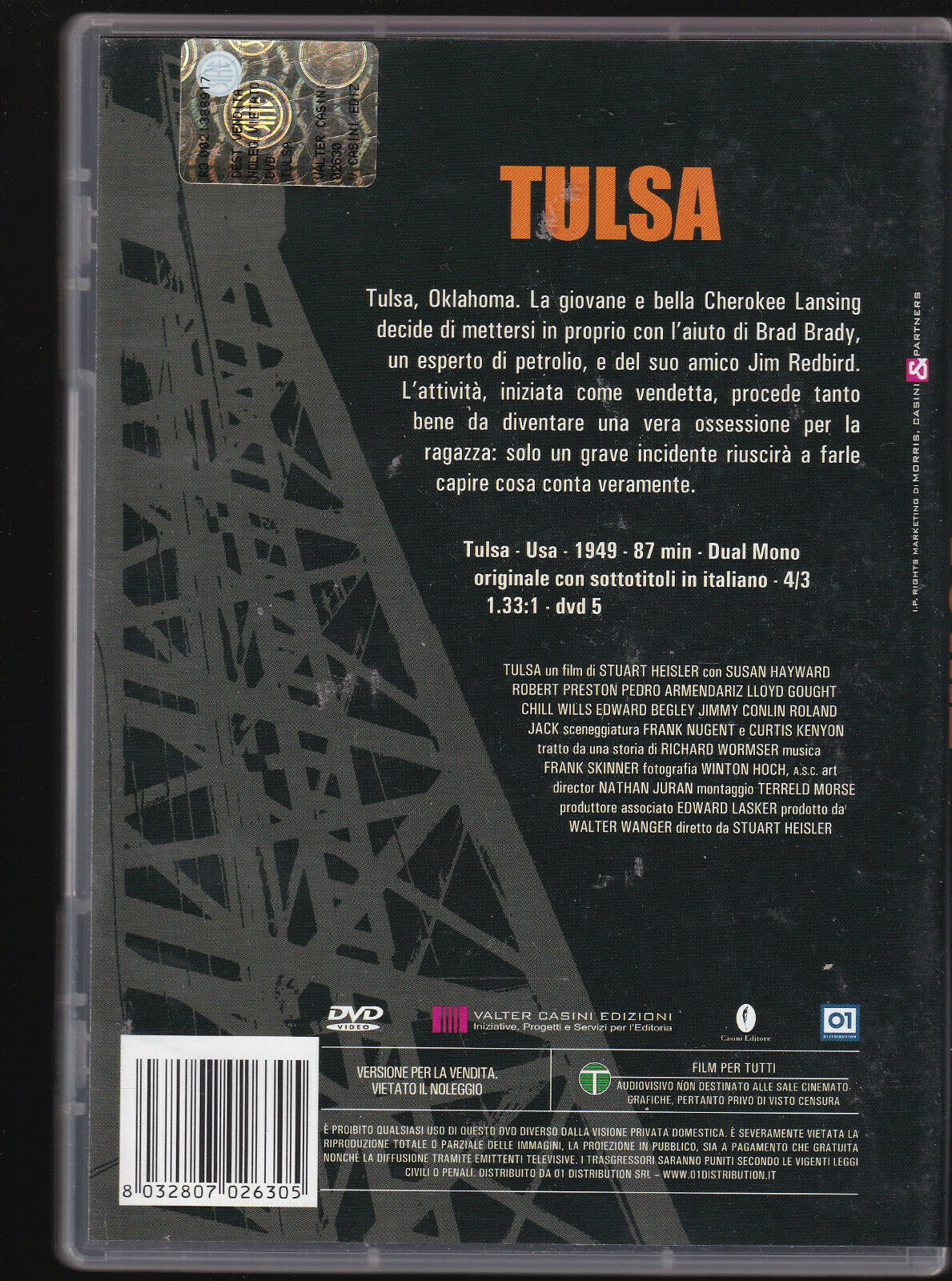 EBOND Tulsa Dv DVD D340004