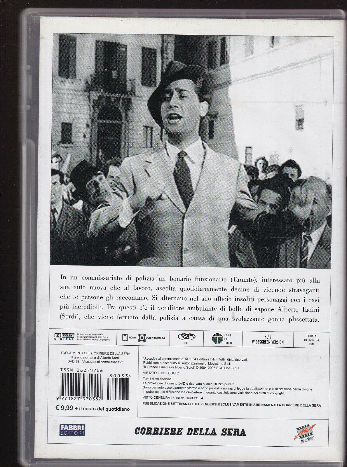 EBOND Accadde Al Commissariato DVD Editoriale Corriere D346008