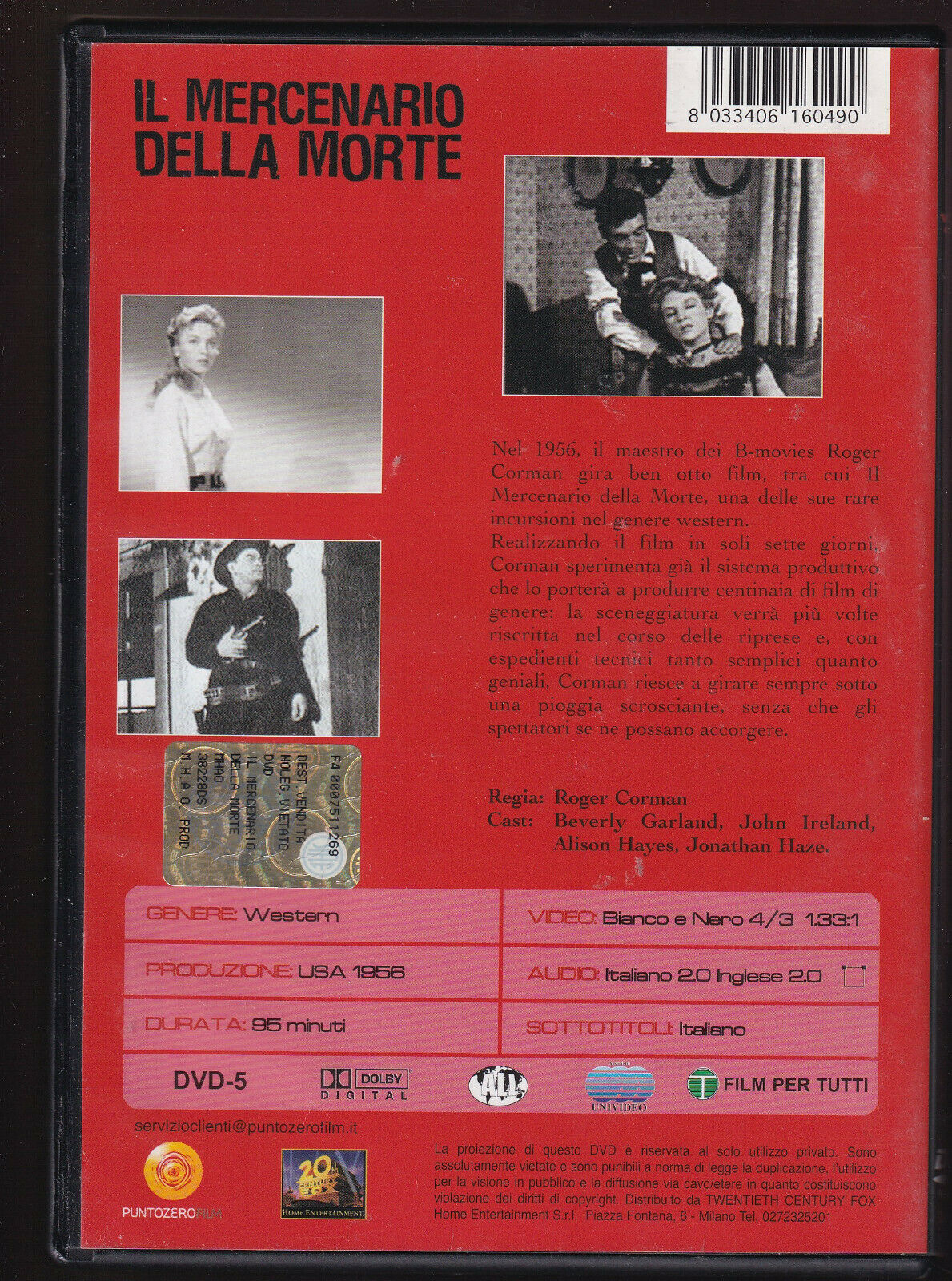 EBOND Il Mercenario Della Morte DVD D350015