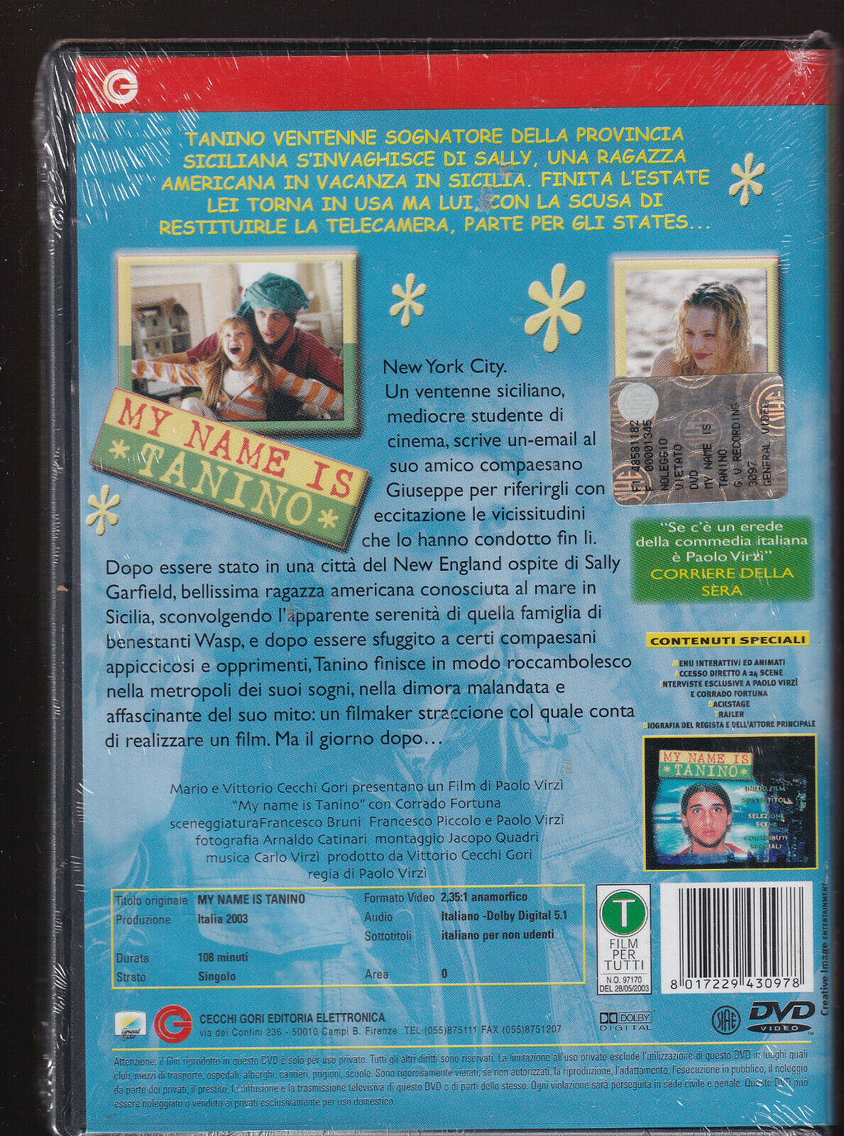 EBOND My Name Is Tanino DVD D359001