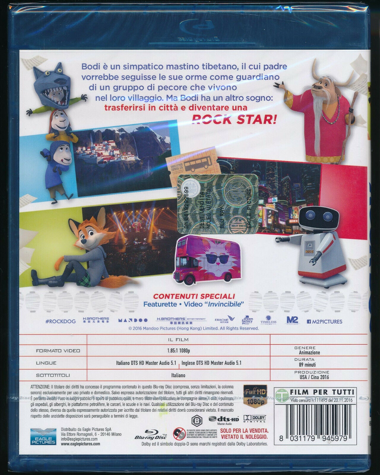 EBOND Rock Dog BLURAY D360005